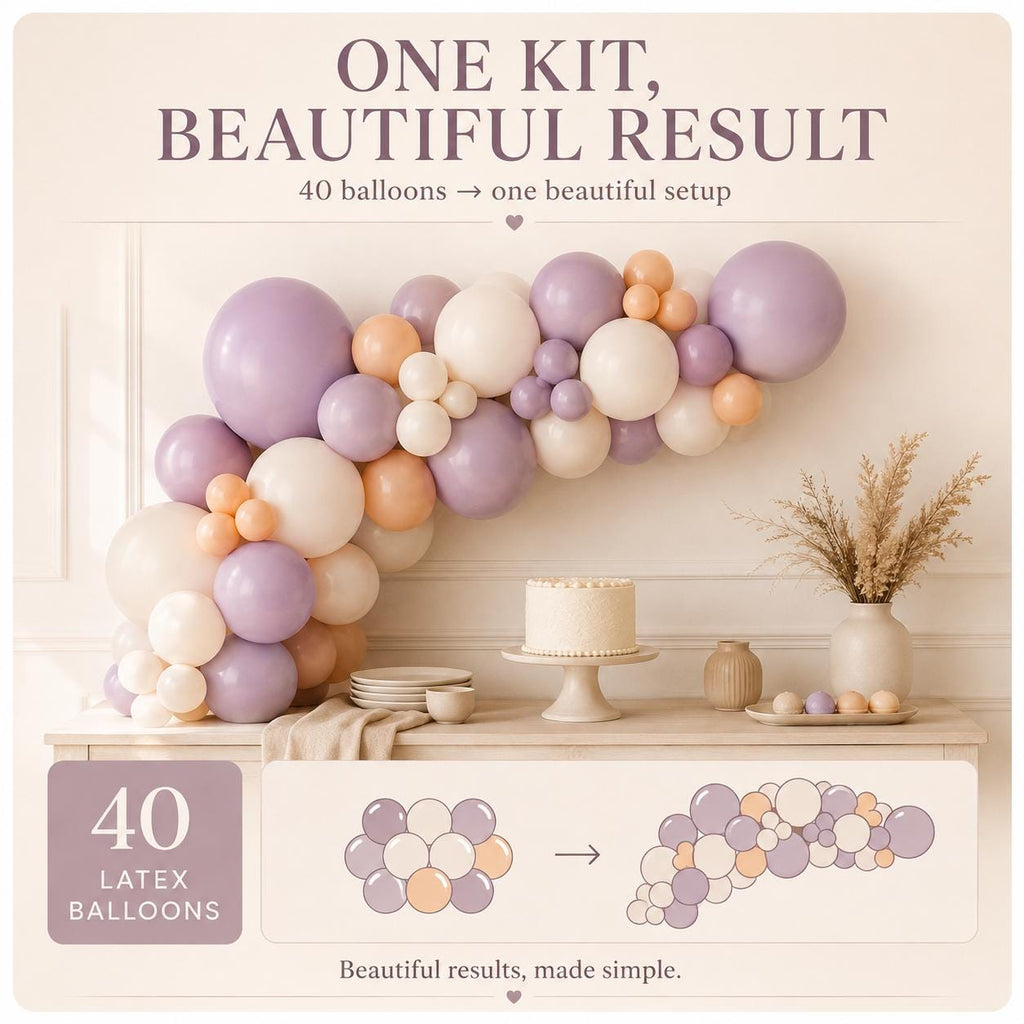 Pastel Balloon Add-On Set | 54 Latex Balloons