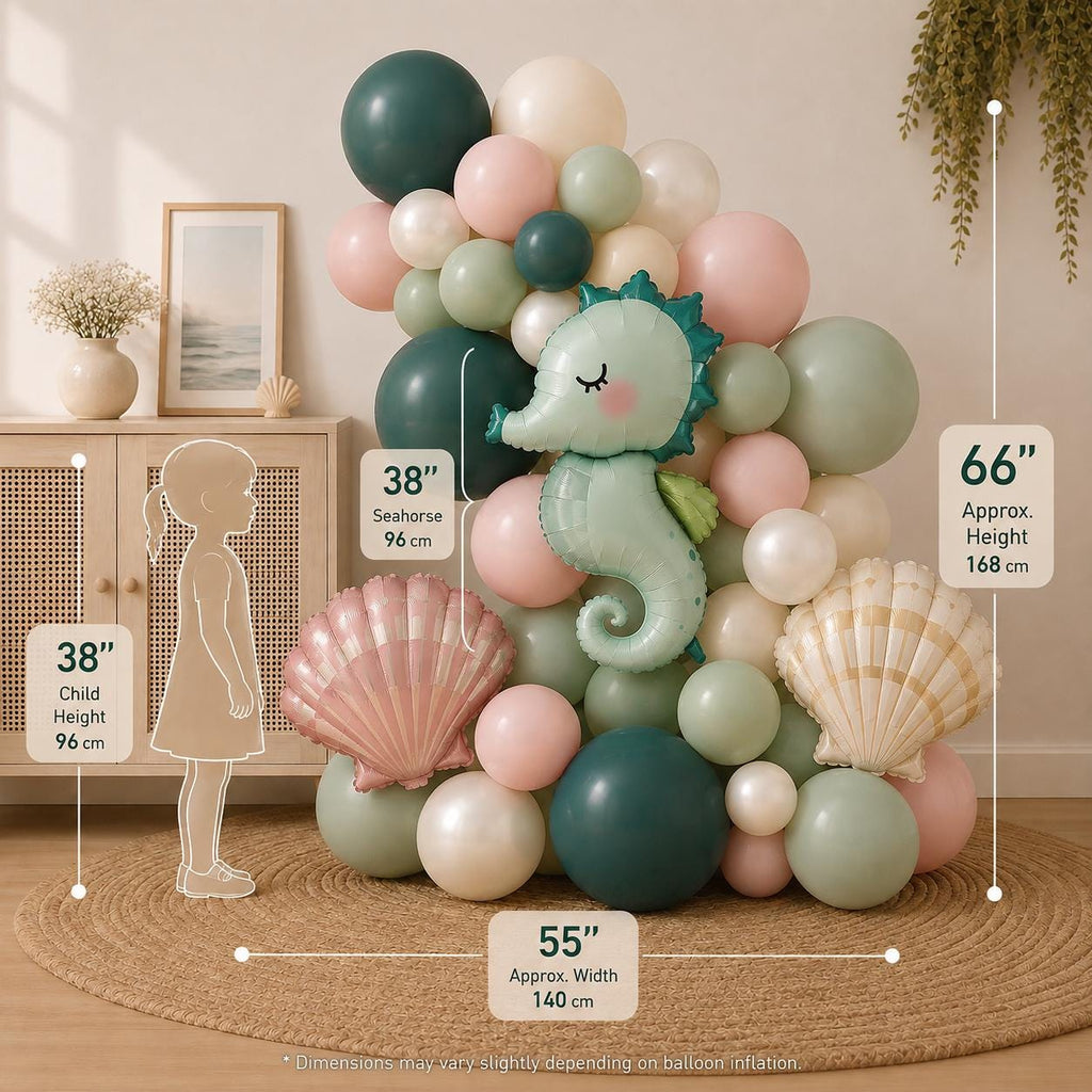Ocean Balloon Garland Kit | Mermaid Birthday Party Decor