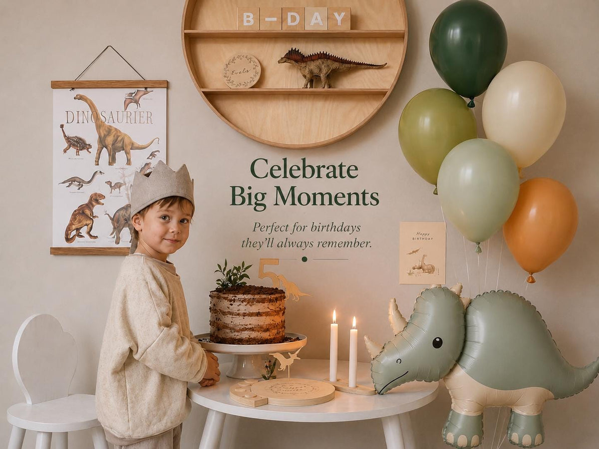 Dinosaur Balloon Garland Kit | Dinosaur Birthday Party Decor