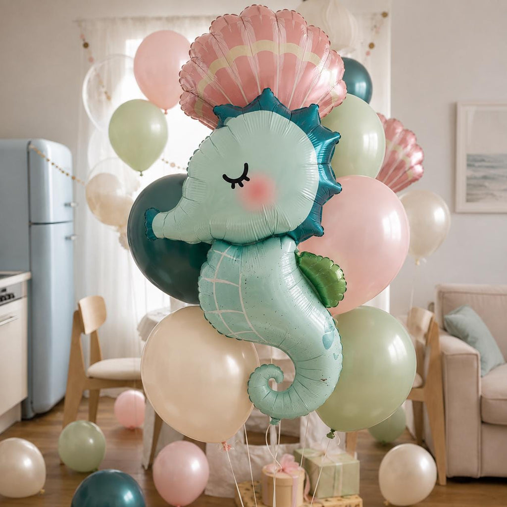 Ocean Balloon Garland Kit | Mermaid Birthday Party Decor