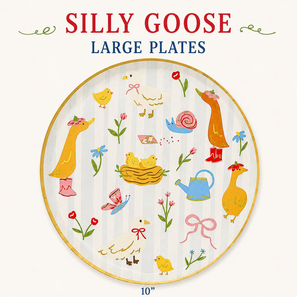 Farm & Garden Party Table Set for 8 | Farmhouse Birthday Tableware
