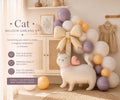 Kitty Balloon Garland Kit | Sleepover Birthday Party Decor