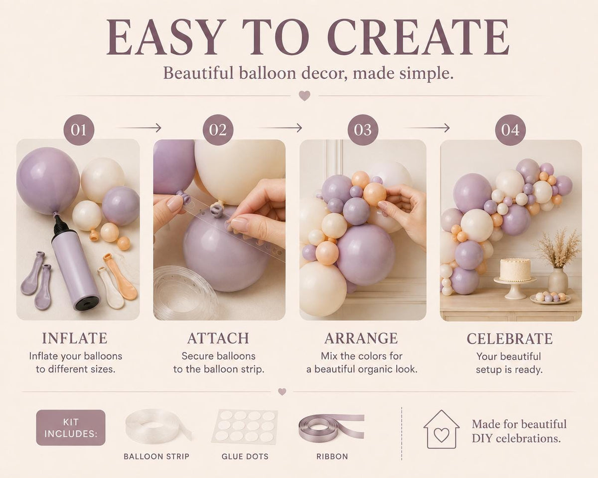 Pastel Balloon Add-On Set | 54 Latex Balloons